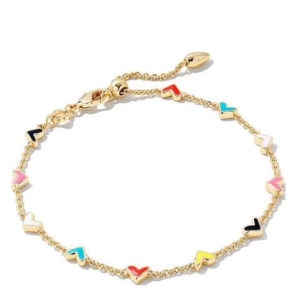 Kendra Scott Jewelry Kendra Scott Haven Heart Gold Chain Bracelet